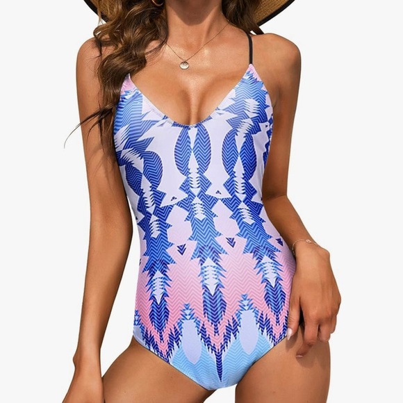 Ekouaer • Backless One Piece Swimsuit - Picture 1 of 13